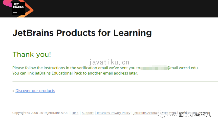 create jetbrains student account